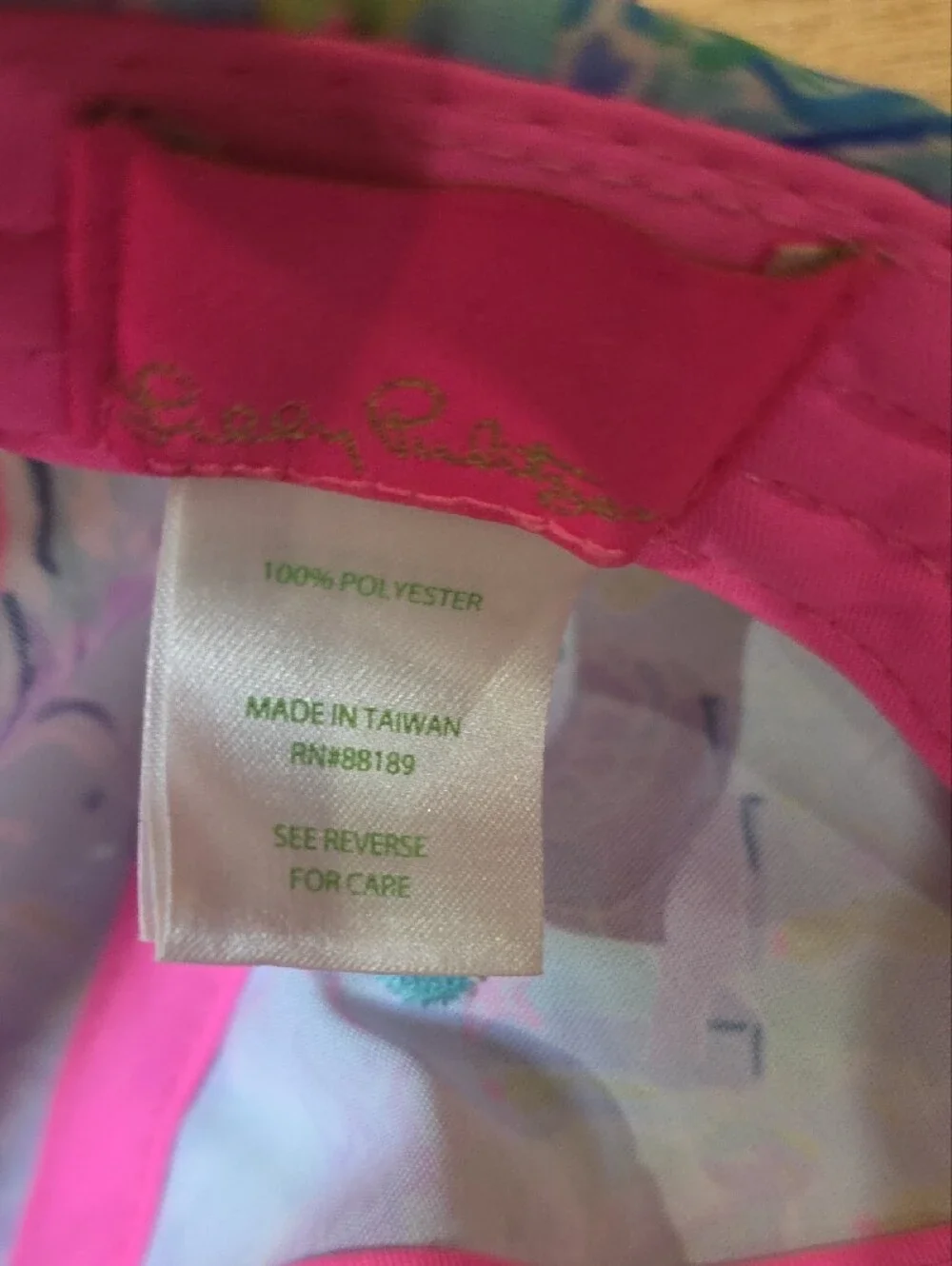 Lilly Pulitzer Lilly Loves Texas Run Around Hat - Picture 6 of 7